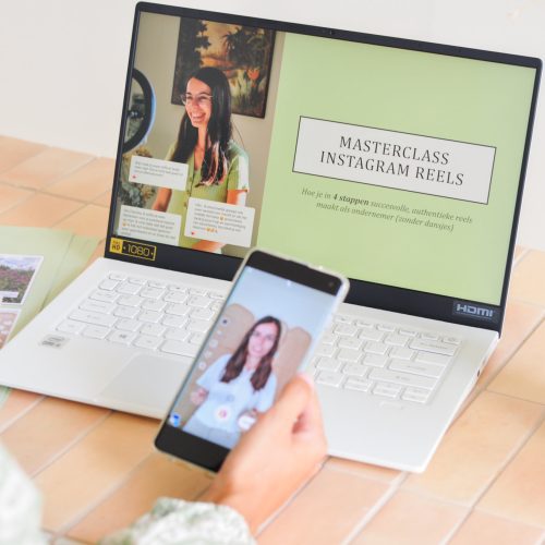 Online masterclass succesvolle reels maken voor ondernemers Online masterclass succesvolle reels maken voor ondernemers
