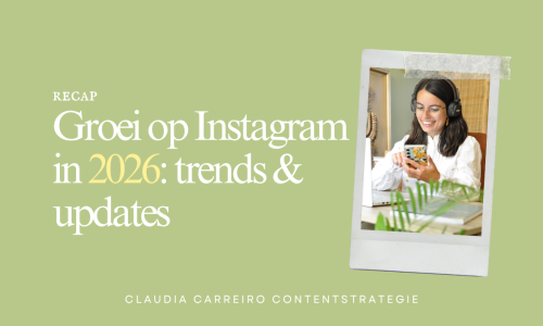[Banner] Updates 2026 - Claudia Carreiro Contentstrategie